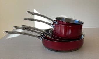 KITCHENAID: STAINLESS STEEL 10-PIECE COOKWARE SET 3
