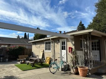1B/1B furnished sublet (patio and garage) in Downtown Menlo Park 1