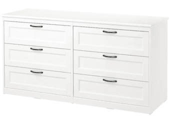 Dresser with 6 drawers 1