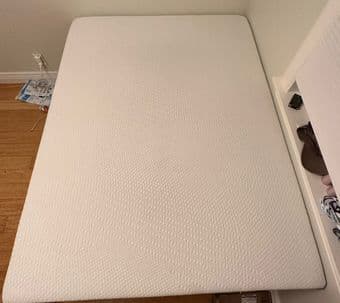 Bed Frame, Mattress, Pillows 1