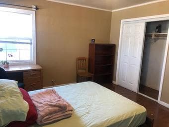 $950 private furnished room in 3br/1BA Menlo Park for rent from July 1 3