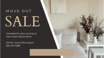 Move out Sale! 1