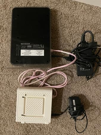 Modem + Router - $45 1