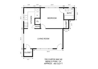 2,200 1bed/1bath for rent late July/ early August. W/S/G included 2