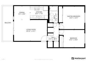 2 BD 1 Bath Condo Nearby Oregon Expy 1