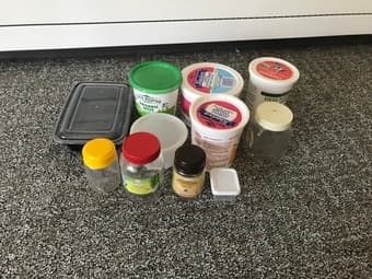 Plastic containers 1