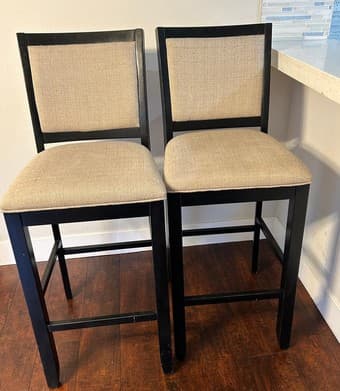 2 Bar Stools for sale 1