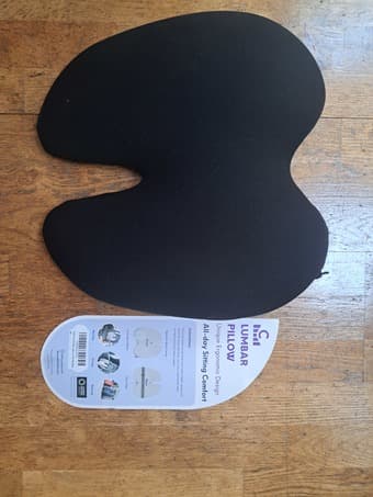 Supportive cushion for lumbar spine 1