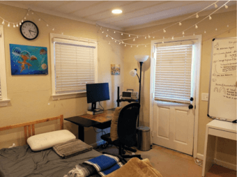Rooms available in Hacker House (15 min bike ride from campus)! 2