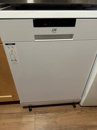 24" Wide Portable Dishwasher (SPT SD-6513W) 1