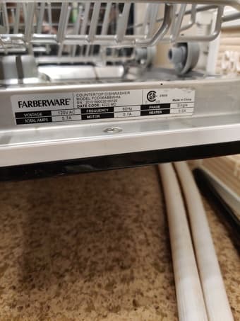 Countertop Dishwasher - works with a sink tap 3