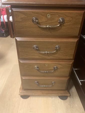 Hanging file cabinet 1