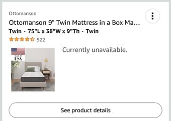 Free Twin Size Mattress 1