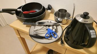 Moving out - kitchens items + brita filter 1