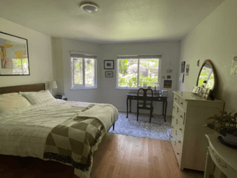 Room w/ private bathroom & garden view (right by Caltrain, in SF) 1