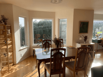Room w/ private bathroom & garden view (right by Caltrain, in SF) 2
