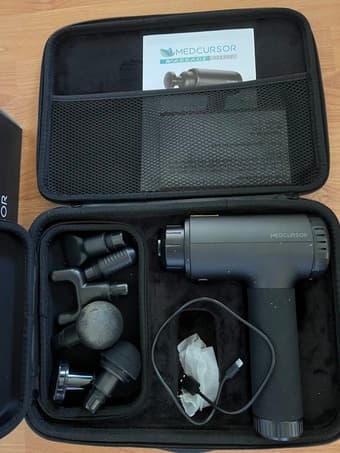 Medcursor Massage Gun w/Attachments 1