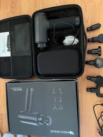 Medcursor Massage Gun w/Attachments 3