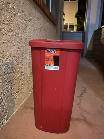 free 13 gallon trash can 1
