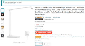 Desk Lamp 1
