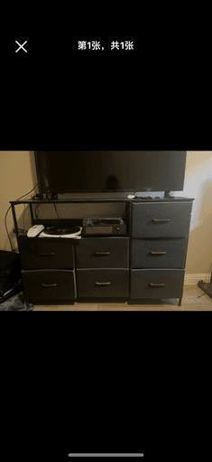 drawer + vinyl record player 1