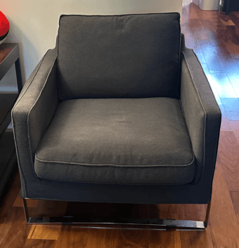 New low price: Ikea Kivik Gunnared Blue Sofa Couch + Optional Armchair 3