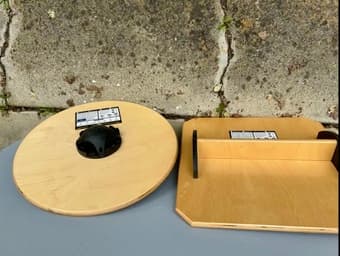 Fitterfirst round balance board and square balance board 2