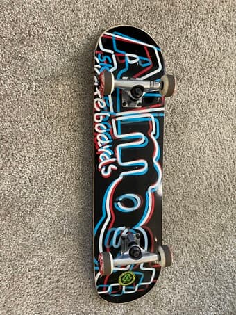 Almost new skateboard $85 1