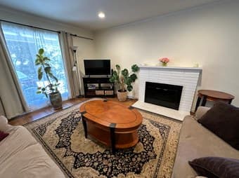 Furnished master bedroom with private bathroom in East Palo Alto 1