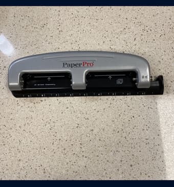 Three hole punch 1