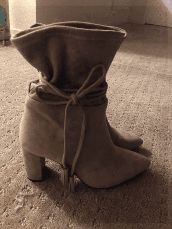 Gently Used Toe Ankle Boots for Sale 1