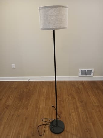 Moving Sale - Modern Stools and a Floor Lamp 2