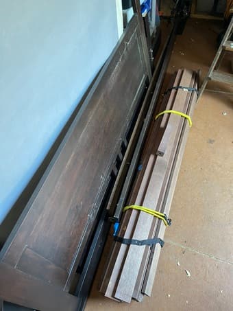 Espresso Queen Bed Frame 1