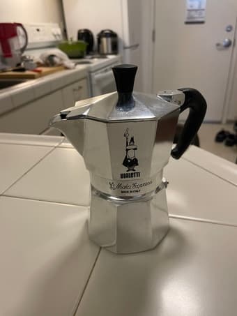 Bialetti Moka Stovetop Espresso Maker - 3 cup 1