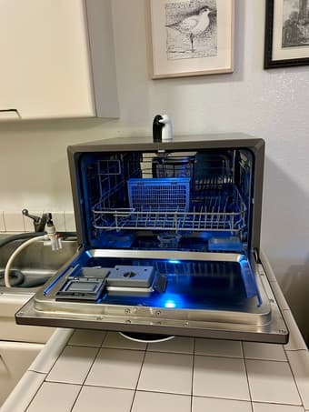 MOOSOO Countertop Dishwasher 2