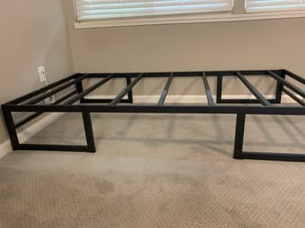 Twin Bed frame and twin mattress 1