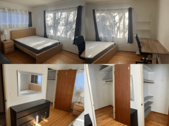 *Covid Conscientious* Private furnished bdrm in a 3-bdrm 2-bath house 3