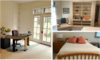 Bedroom & Bath Suite; private entrance; weekly room service; on campus 1