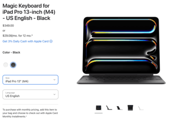 Apple Magic Keyboard for iPad Pro 13-inch Black 1