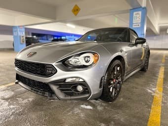 2017 Fiat 124 Spider Abarth (Mazda Miata), 6-speed manual, 34k miles 1
