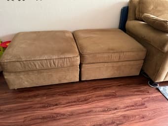 Sofa Bed with 2 ottoman 2