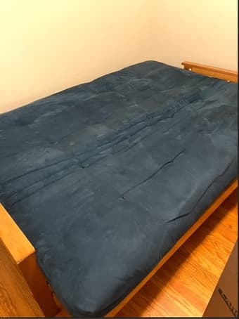 Queen Size Futon, very comfortable guest bed 3