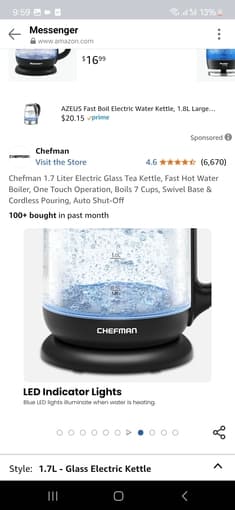 Electric Glass Kettle 1