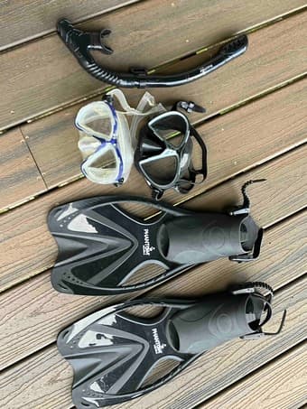 Snorkel and scuba stuff! 3