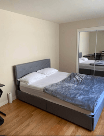 Bed frame (with 4 storage drawers) 1