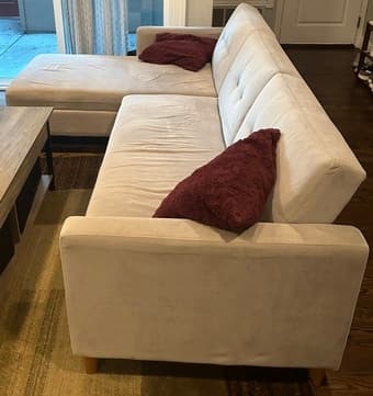 Wayfair couch for sale - great condition, like new - $100 1