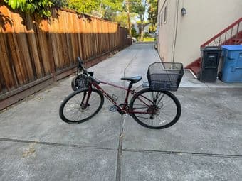 Commuter Bike (giant brand) - $350; incl. basket, lock, helmet 2