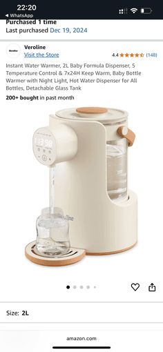 Water warmer 1