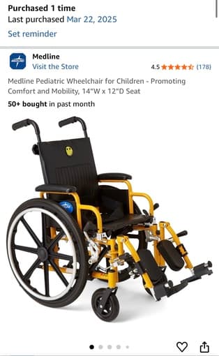 Wheelchair for kids or small adults 2