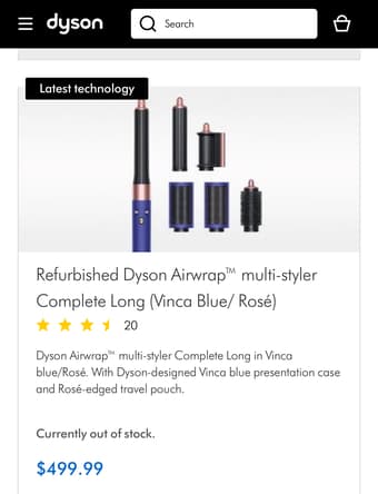 Dyson Airwrap™ Multi-Styler Complete Long 1